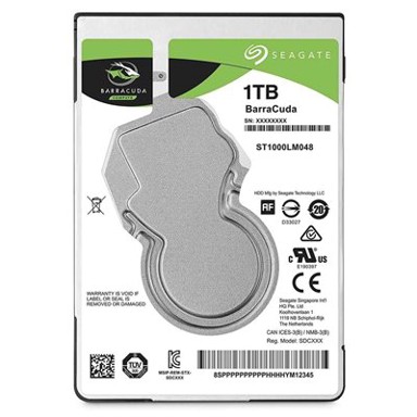 SEAGATE Tvrdi disk HDD1TB Mobile Barracuda25 Guardian ST1000LM048, SATA3, 128MB cache, 5400 okr./min, 2.5", za laptop